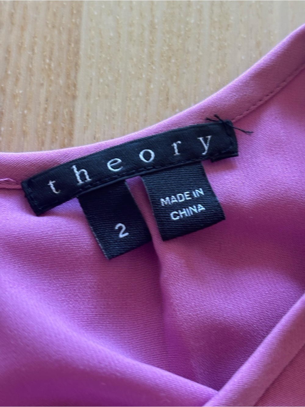 THEORY, the Charlaine pleat neck silk dress! - Picture 8 of 9
